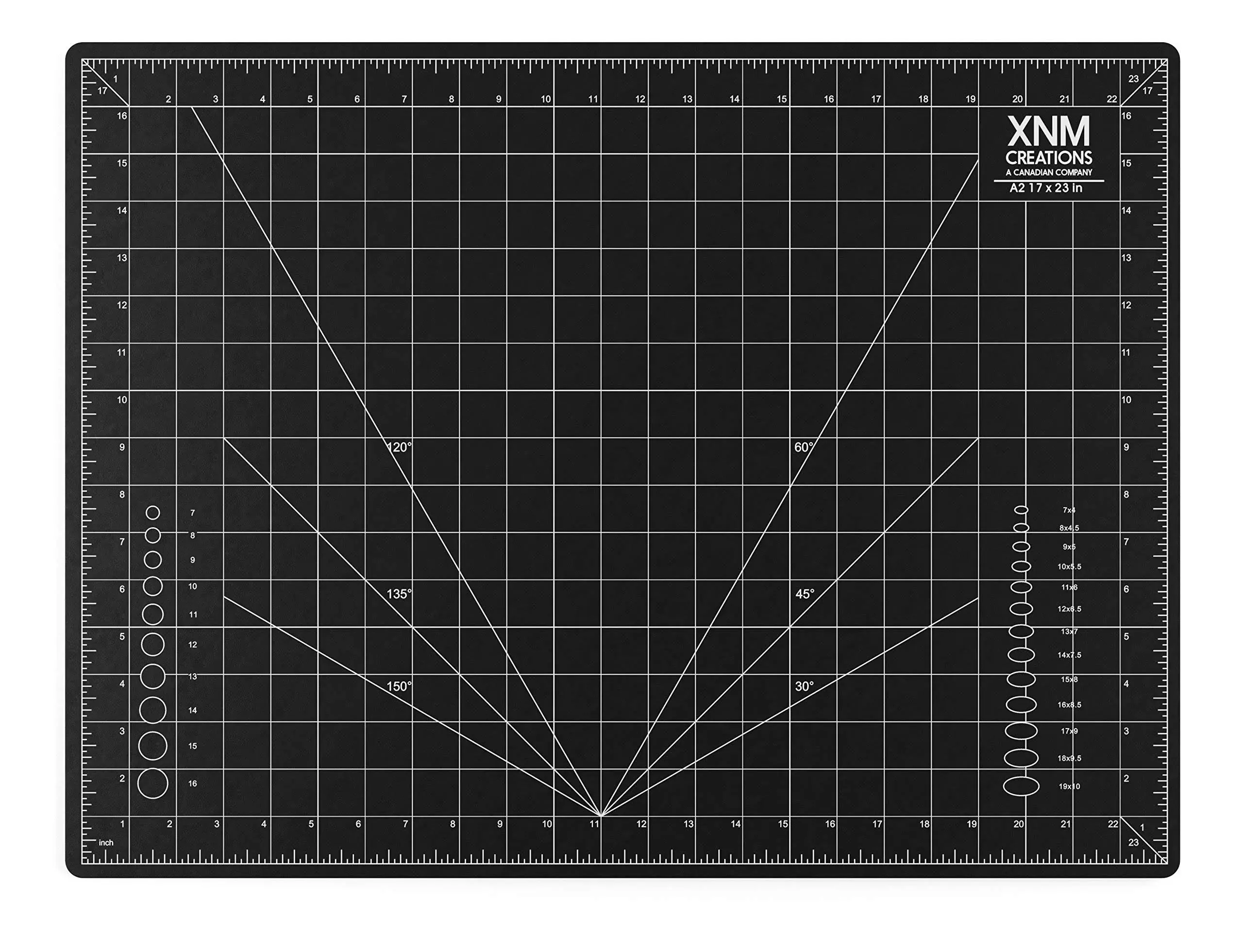 XNM Creations Premium Self Healing Cutting Mat - 18 Inches by 24 inches - A2 , 3