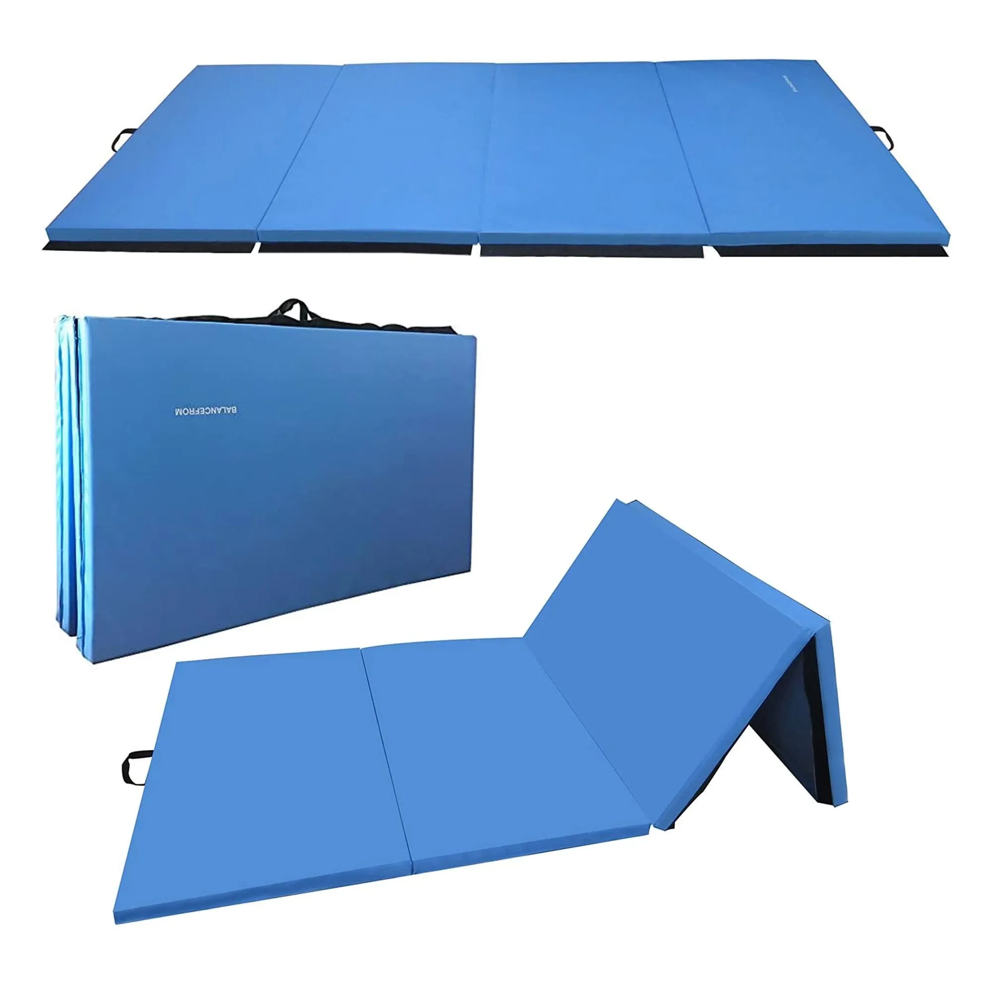 BalanceFrom Fitness 120 x 48" All Purpose Folding Gymnastics Exercise Mat