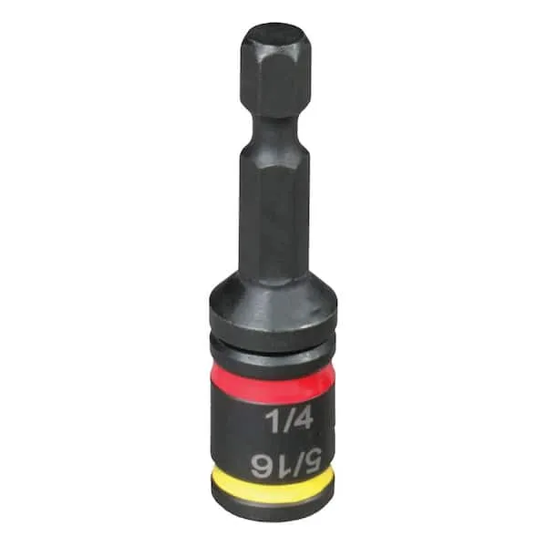 Malco C-RHEX 1/4 and 5/16 in. Reversible Magnetic Hex Nut Driver 2 in. L