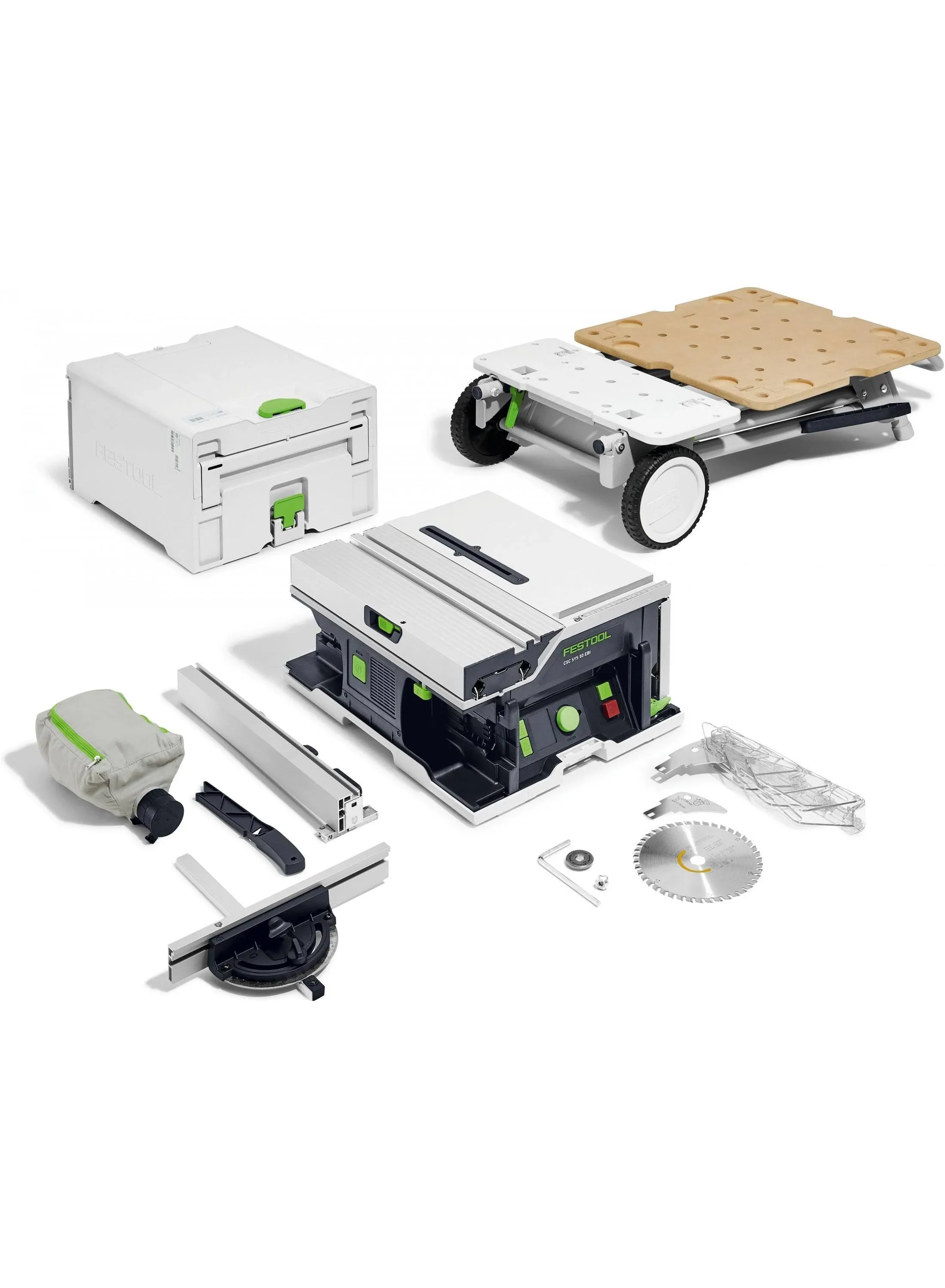 FESTOOL Cordless Table Saw CSC SYS 50 EBI-BASIC-SET