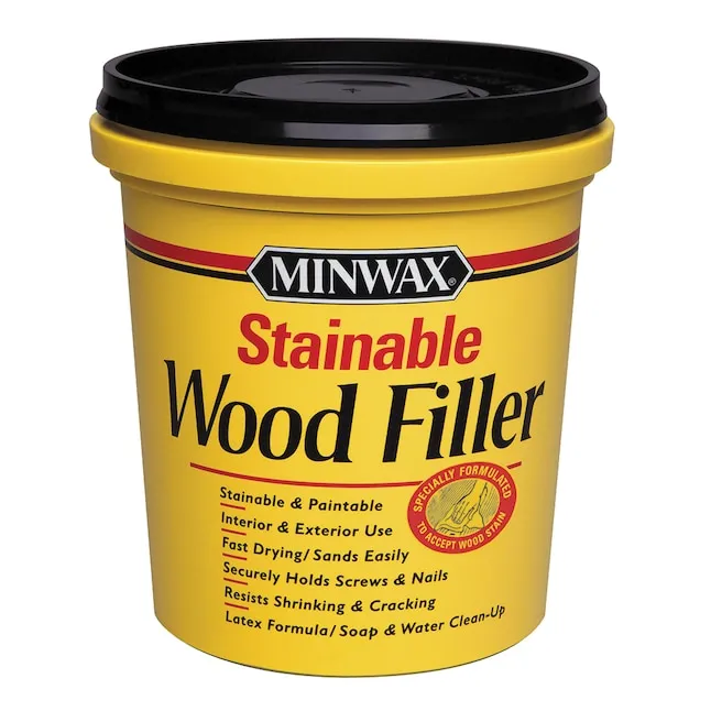 Minwax 42853000 Stainable Wood Filler, 16-Ounce