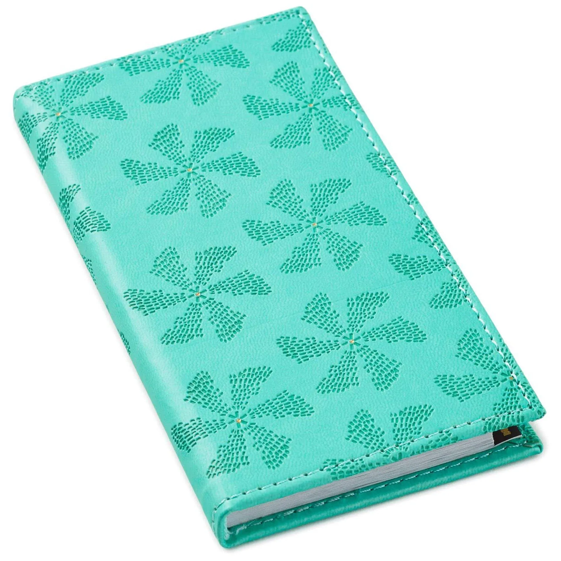 Mint Green Floral Password Keeper