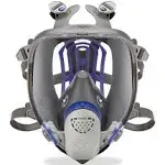 3M Ultimate FX Full Facepiece Reusable Respirator FF-402, Mold, Painting, Sanding, Chemicals, Gases, Dust, Medium