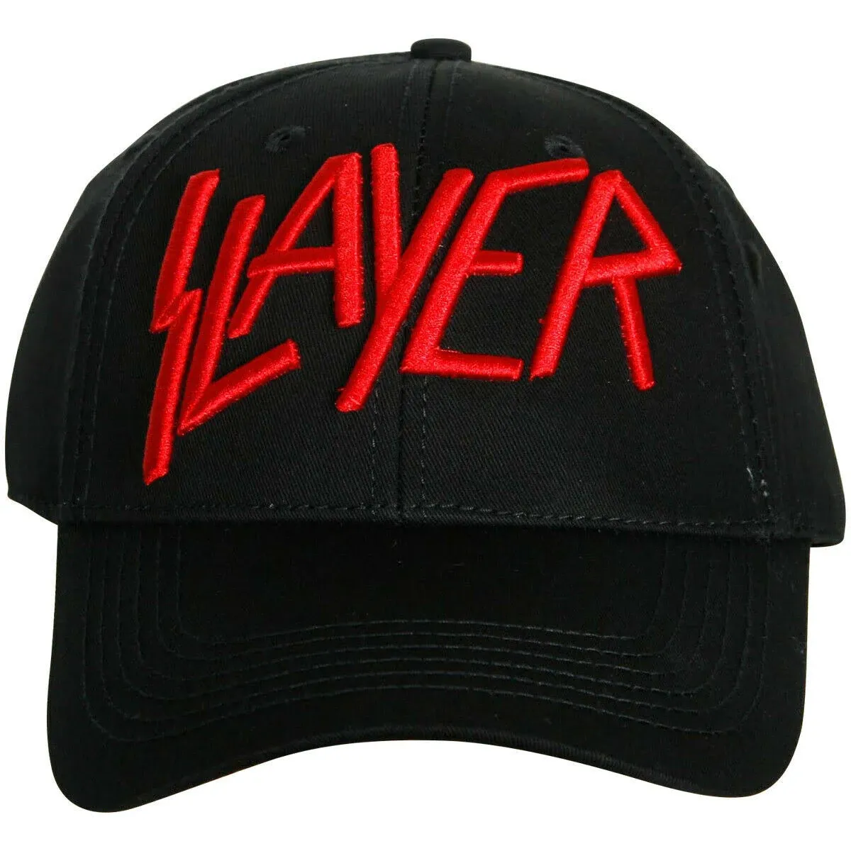 Slayer Scratched Logo Uncuffed Cotton Winter Beanie Knit Hat