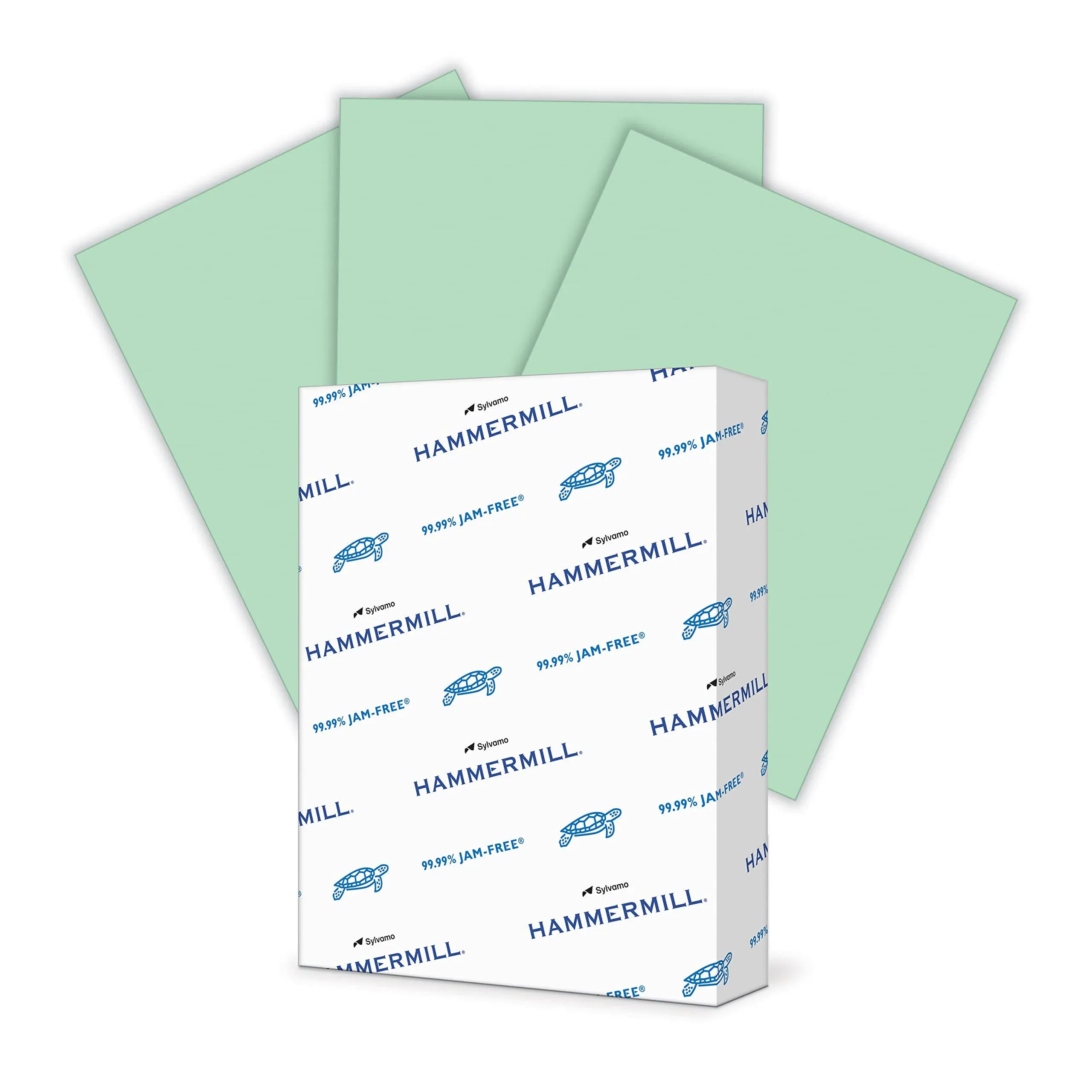 Hammermill Colored Paper, 24lb Green Copy Paper, 8.5x11, 1 Ream, 500 Sheets