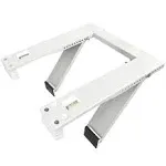 Qualward Air Conditioner Bracket Window AC Support Brackets - Heavy Duty with 2 Arms, Up to 180 lbs for 12000 to 24000 BTU AC Units