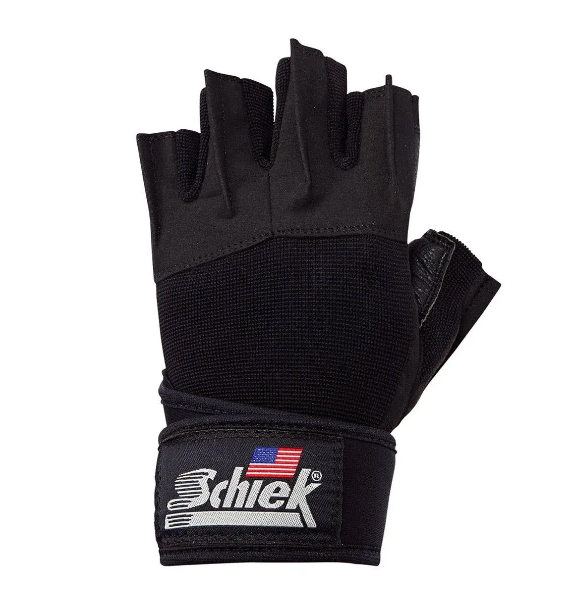 Schiek Sports 540 Platinum Lifting Gloves - Weightlifting Gloves for Women and Men - Wrist Wrap Non Slip Gloves