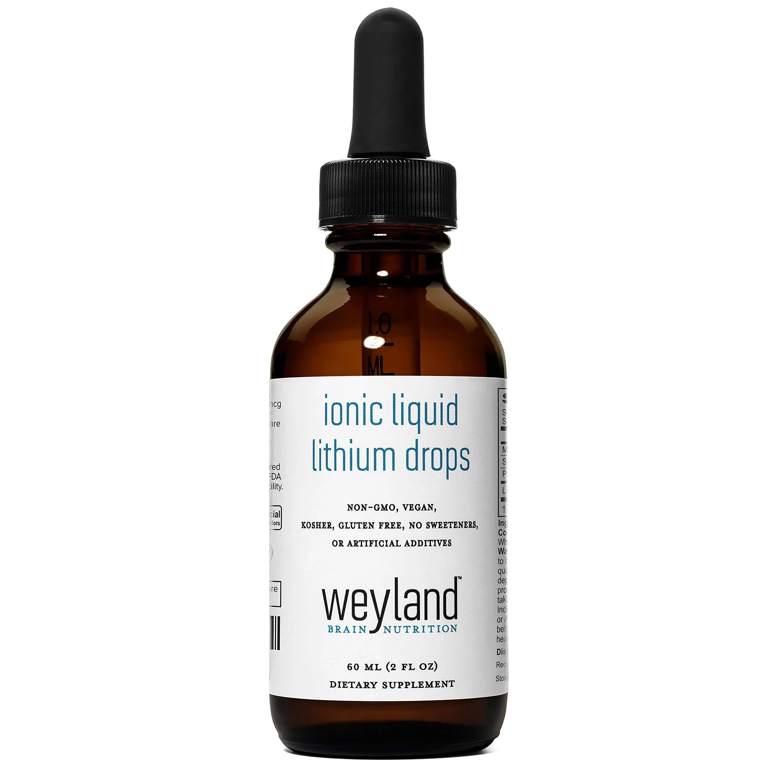 Weyland Brain Nutrition Ionic Liquid Lithium Drops