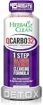 Herbal Clean QCarbo32 Same-Day Premium Detox Drink, Grape Flavor, 32 Fl Oz