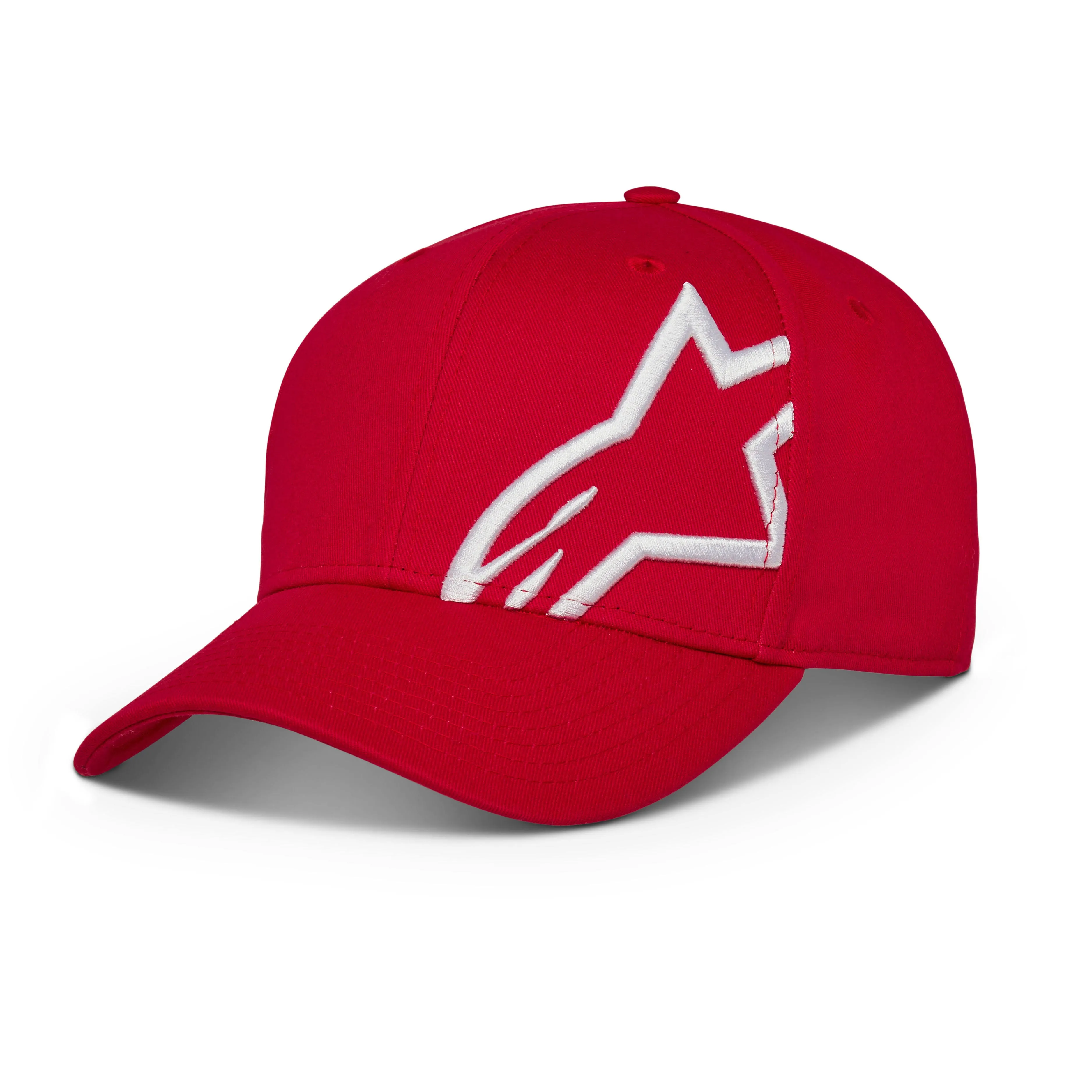 Alpinestars Corp Snap 2 Hat Red/White - One Size