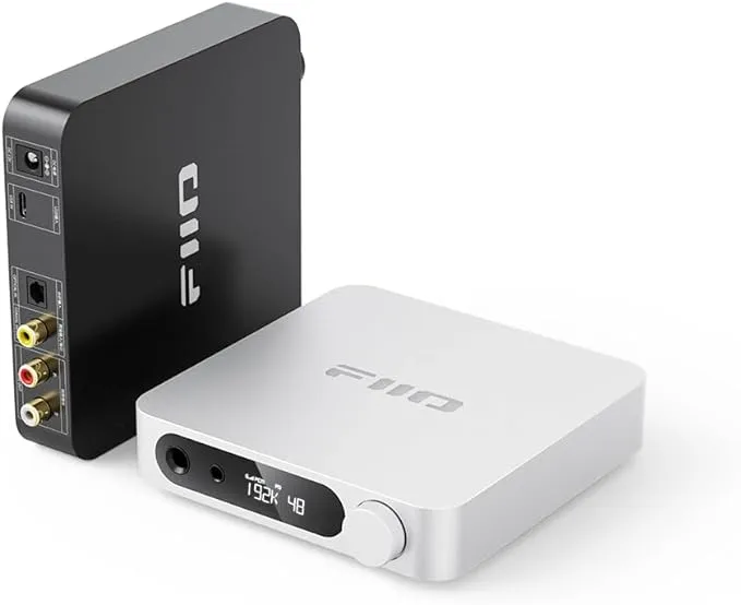 FiiO K11 Desktop USB DAC and Headphone Amplifier (Silver)