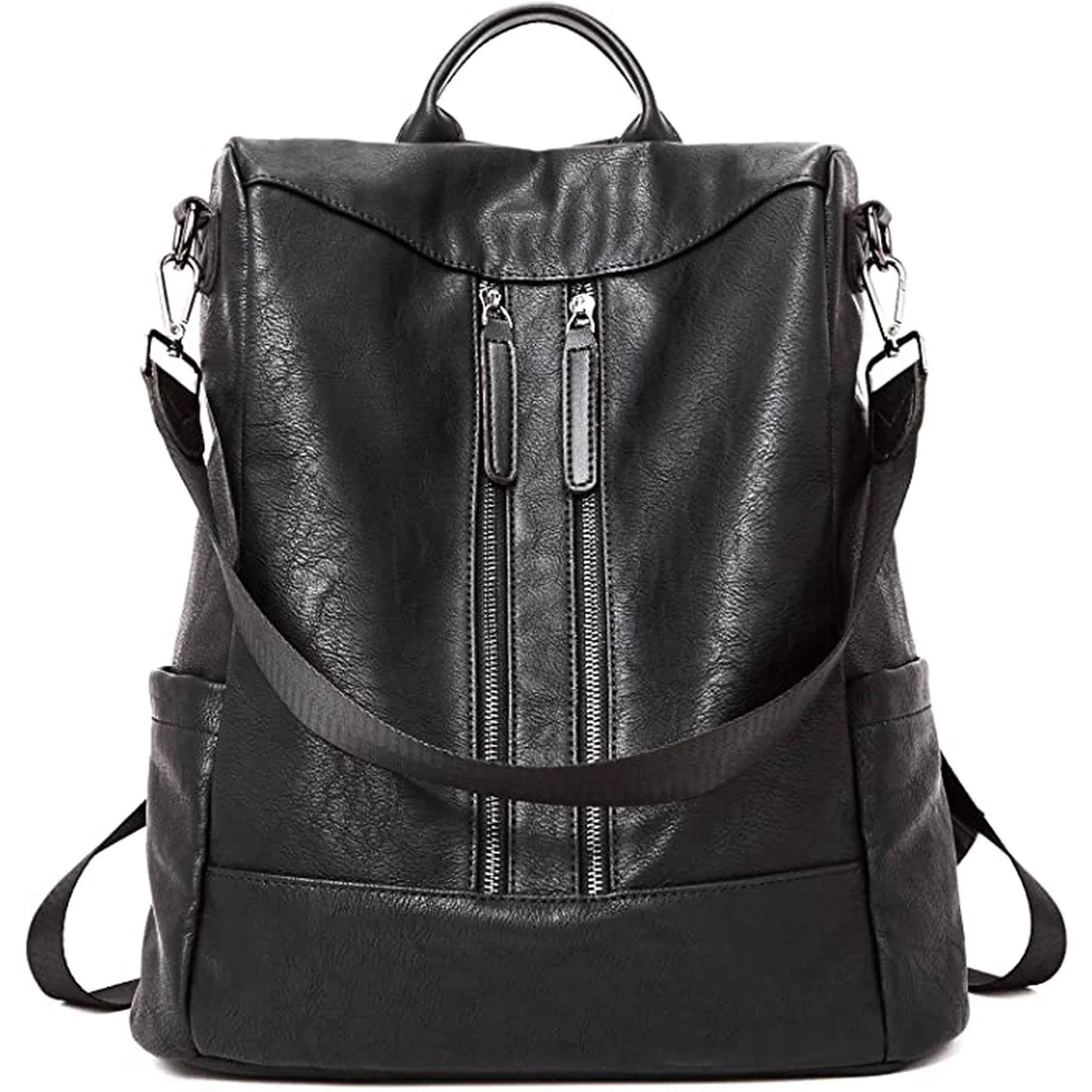 FR Fashion Co. 14&quot; Women&#39;s Vegan Leather Backpack