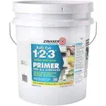 Zinsser 249935 5 Gal Bulls Eye 1-2-3 Plus Primer - White