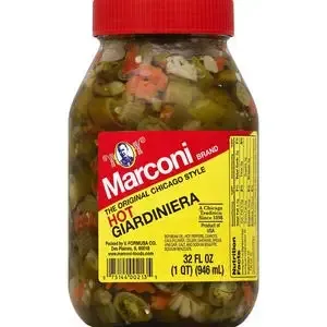 Marconi Giardiniera, Hot - 32 fl oz