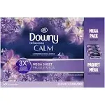 Downy Infusions Calm Mega Dryer Sheets, Lavender and Vanilla Bean, 180 ct