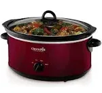 Crock-Pot SCV700-KR Slow Cooker - 7 qt - Red