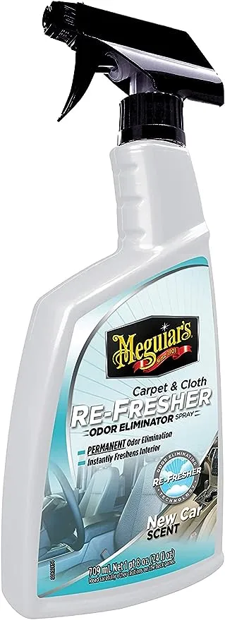  Meguiars G16402PK3 New Car Scent Air Re-Fresher Odor Eliminator Pack of 3 