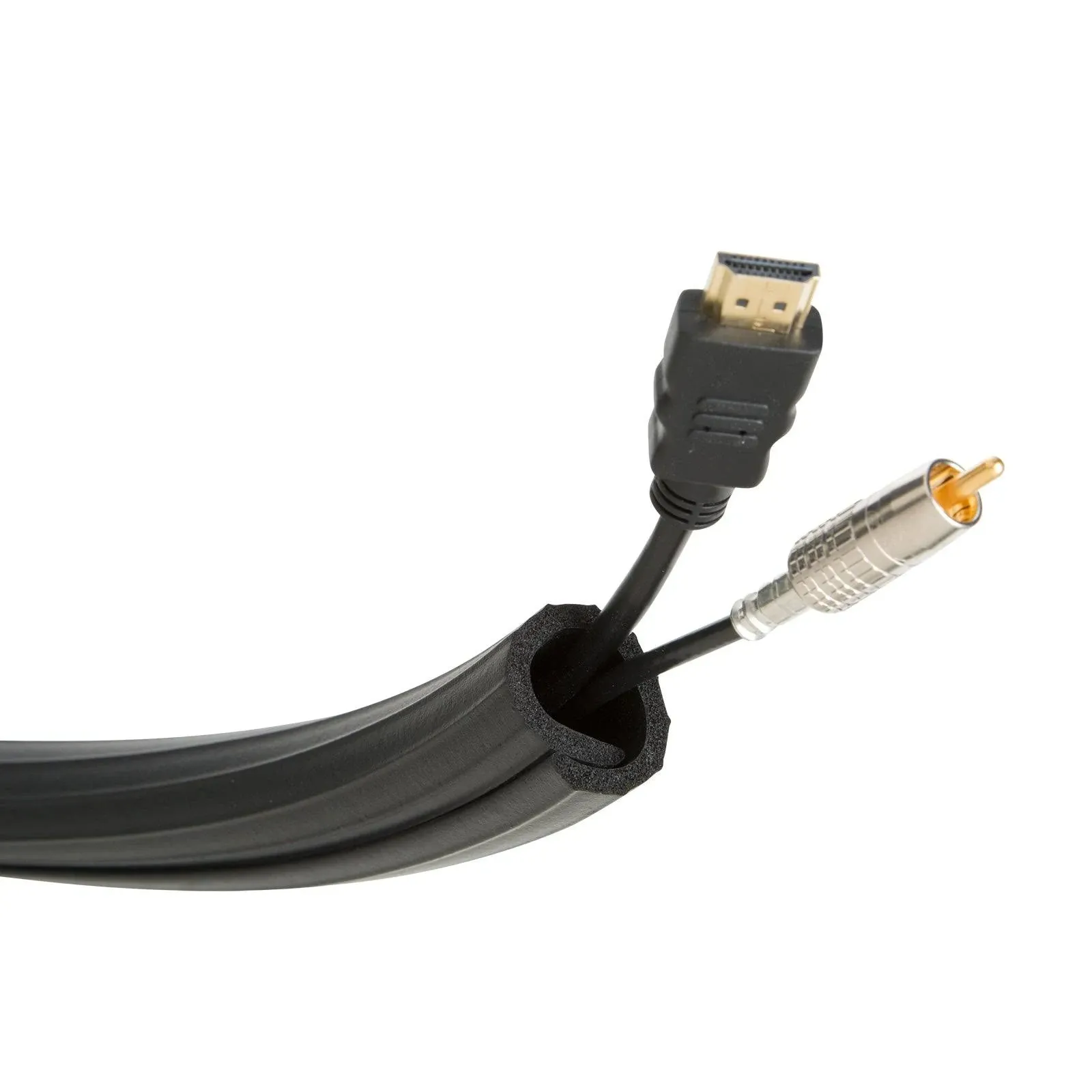 UT WIRE FLEXI CABLE WRAP, Black /12ft