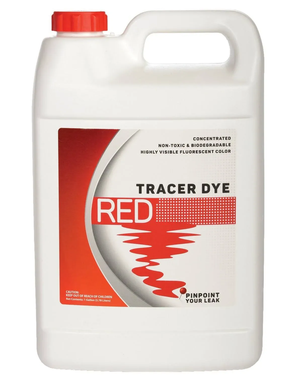 Bluewater Chemgroup Concentrated Red Tracer Dye One Gallon 128 Ounces