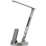 LumiCharge II - 6-in-1 Premium Desk Lamp with Wireless & Universal Phone Charger ...