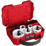 9 pc. for Milwaukee 49-22-4009 General Purpose Hole Saw Kit