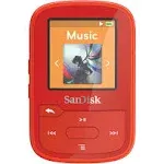 SanDisk 16GB Clip Sport Go MP3 Player, Blue - SDMX30-016G-G46B