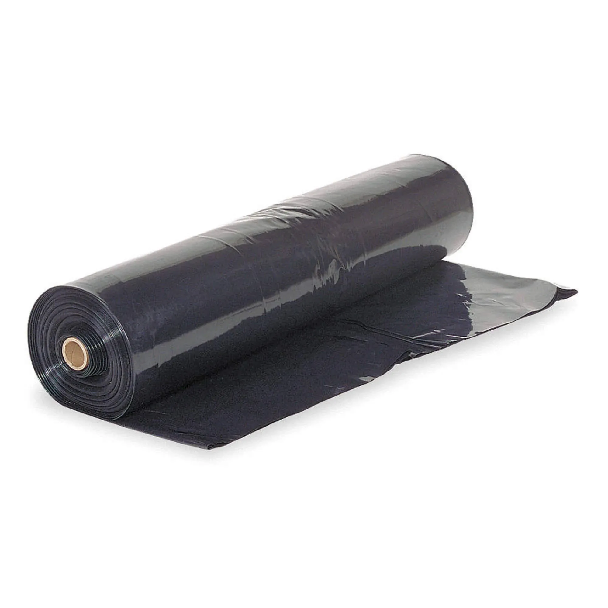 Farm Plastic Supply - Black Plastic Sheeting - 2 mil - (10' x 100') - Black Plastic Tarp, Polyethylene Vapor Barrier Plastic Sheeting, Black Painters Tarp, Roll of Lightweight Plastic