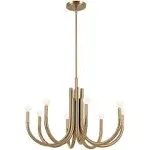 Kichler 52550CPZ Odensa 8 - Light Chandelier in Champagne Bronze