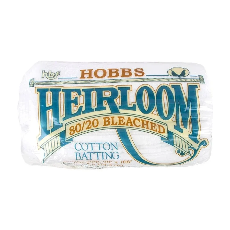 Hobbs Heirloom Premium 80/20 Cotton Blend Batting