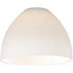 Design Classics Satin White Glass Shade - 1-5/8-Inch Fitter Opening