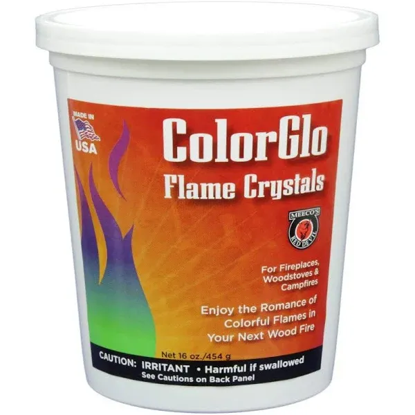 Vintage Can of Seymour Color Flame Crystals