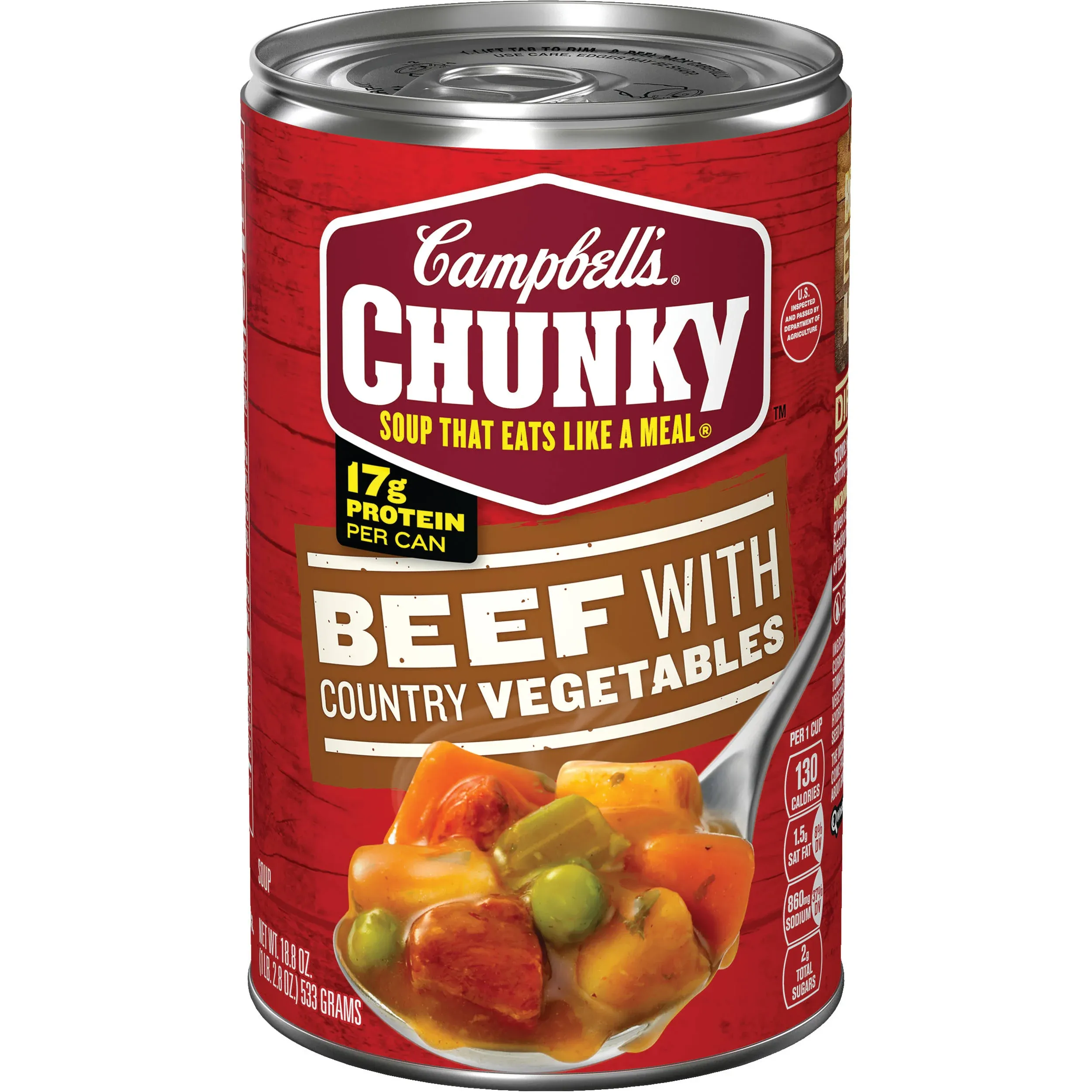 Campbell's Chunky Beef Soup with Country Vegetables