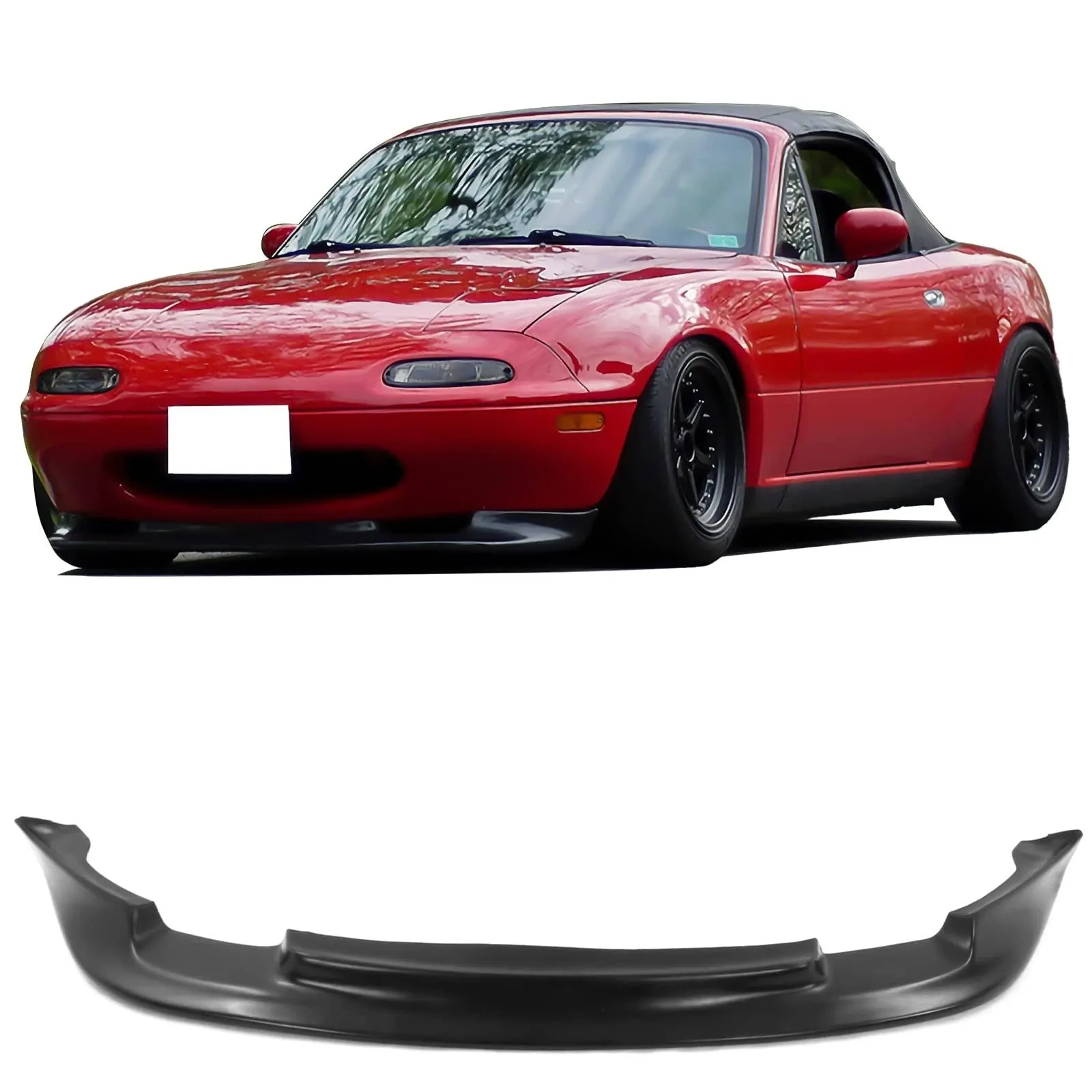 Front Bumper Lip Compatible with 1990-1997 Mazda Miata MX-5 All Models