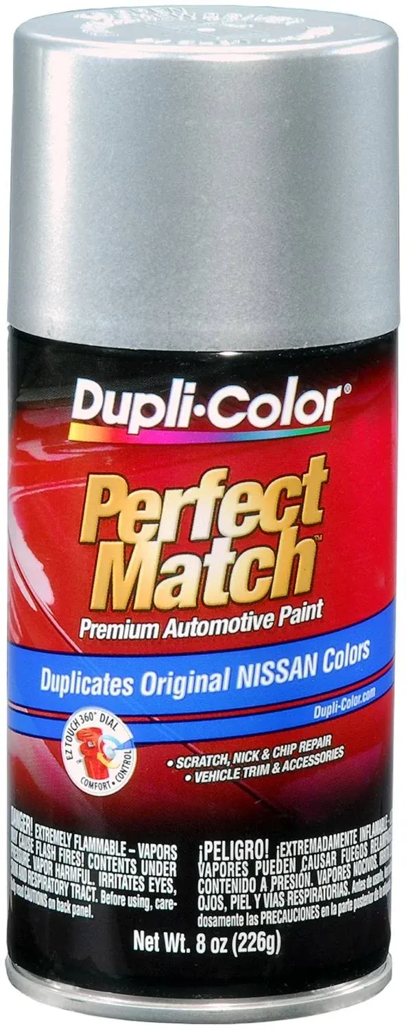 Krylon BNS0595 8 oz Perfect Match Automotive Paint Nissan Platinum Metallic