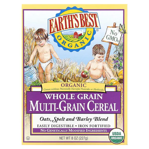 Earth's Best Organic Whole Grain Cereal