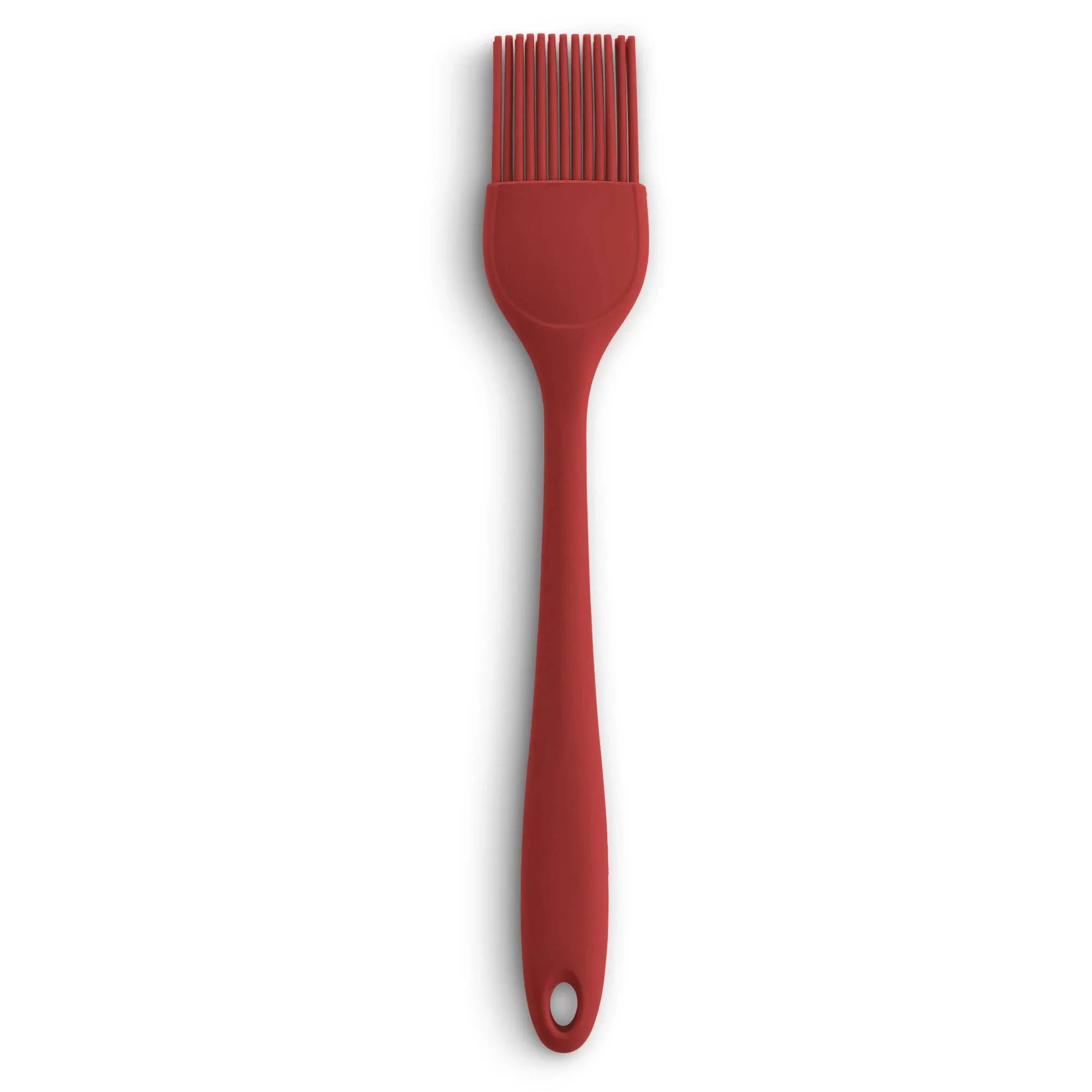 HIC Mrs. Anderson‚Äôs Baking Silicone Basting Brush, Flexible and Non-Stick, Red