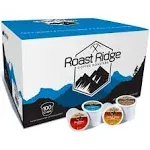 Roast Ridge Single Serve Coffee Pods for Keurig K-Cup Brewers, Chocolate Mocha, Medium Roast, 100 Count