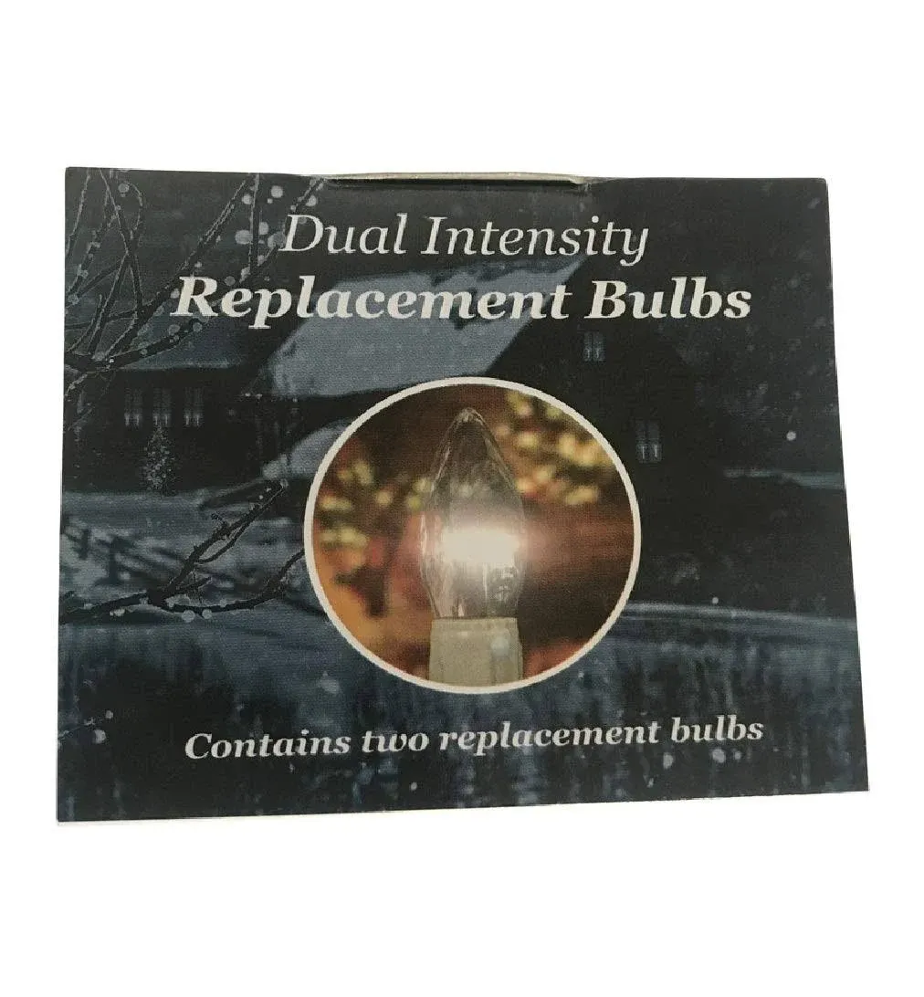 Celestial Lights Ivory Flame Tip Replacement Bulbs Dual Intensity Replacement Bulb