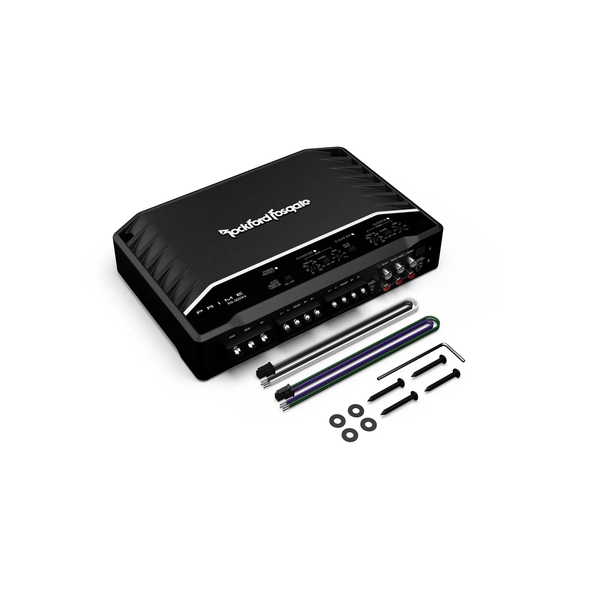 Rockford Fosgate R2-300X4 Prime Series 4-channel car amplifier - 50W RMS x 4