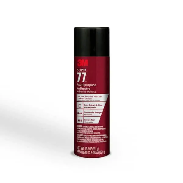 3M Super 77 Multipurpose Adhesive, 13.8 oz