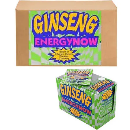 Energy Now Ginseng Supplement 3 Tablets per Packet, 24 Packets in Each Box (6 Box Case) Buy Bulk and Save