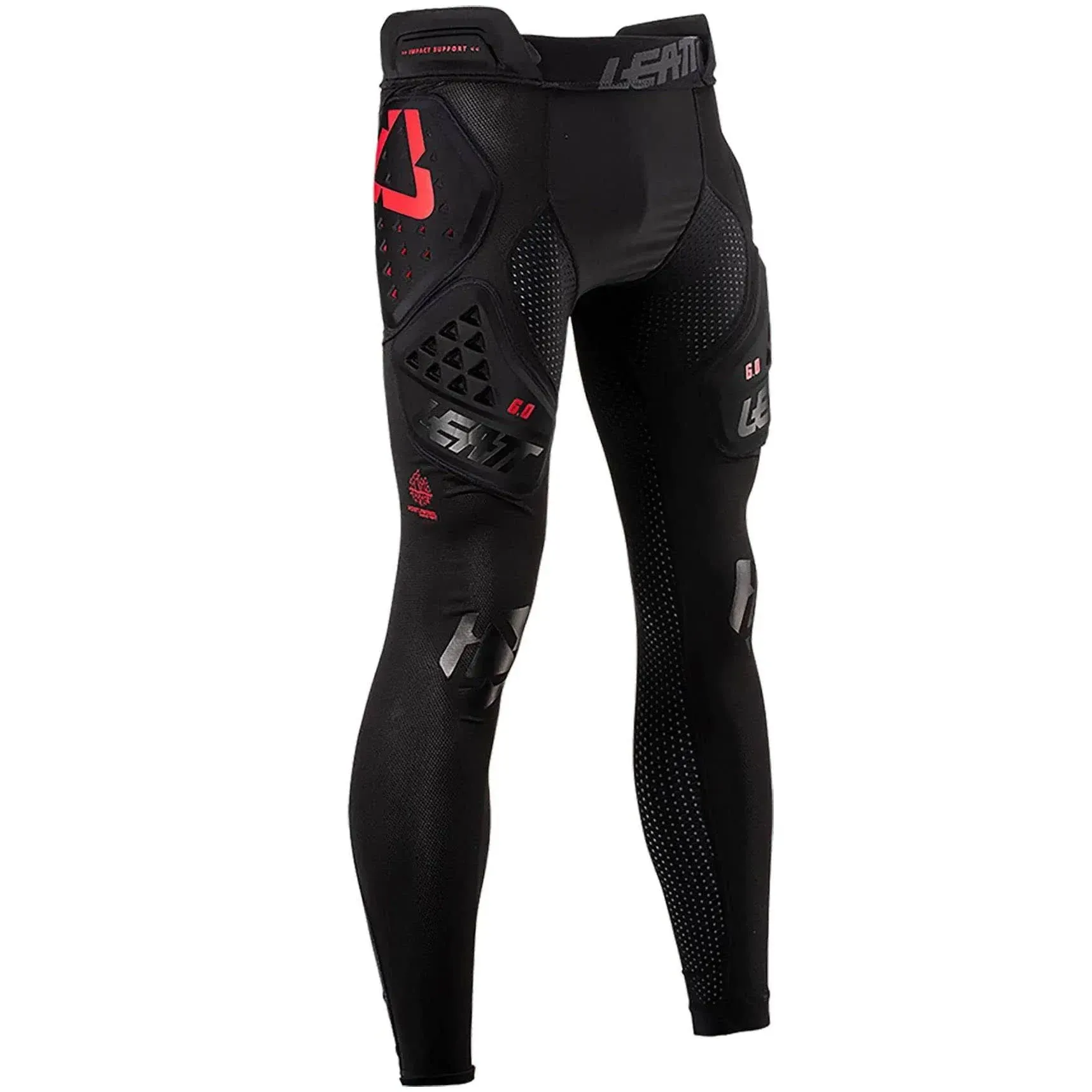 Leatt Black 3DF 6.0 Impact Pants