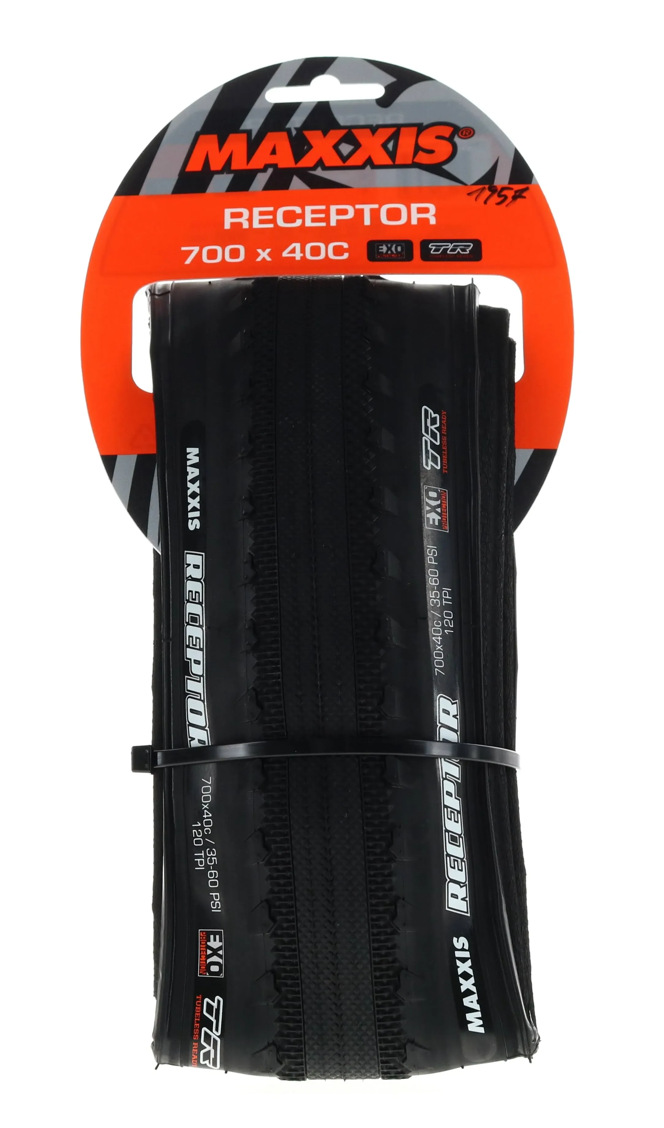 Maxxis Receptor Tire 700x40 EXO/TR Black