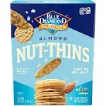 Blue Diamond - Nut Thins - Sea Salt - Case Of 12 - 4.25 Oz.