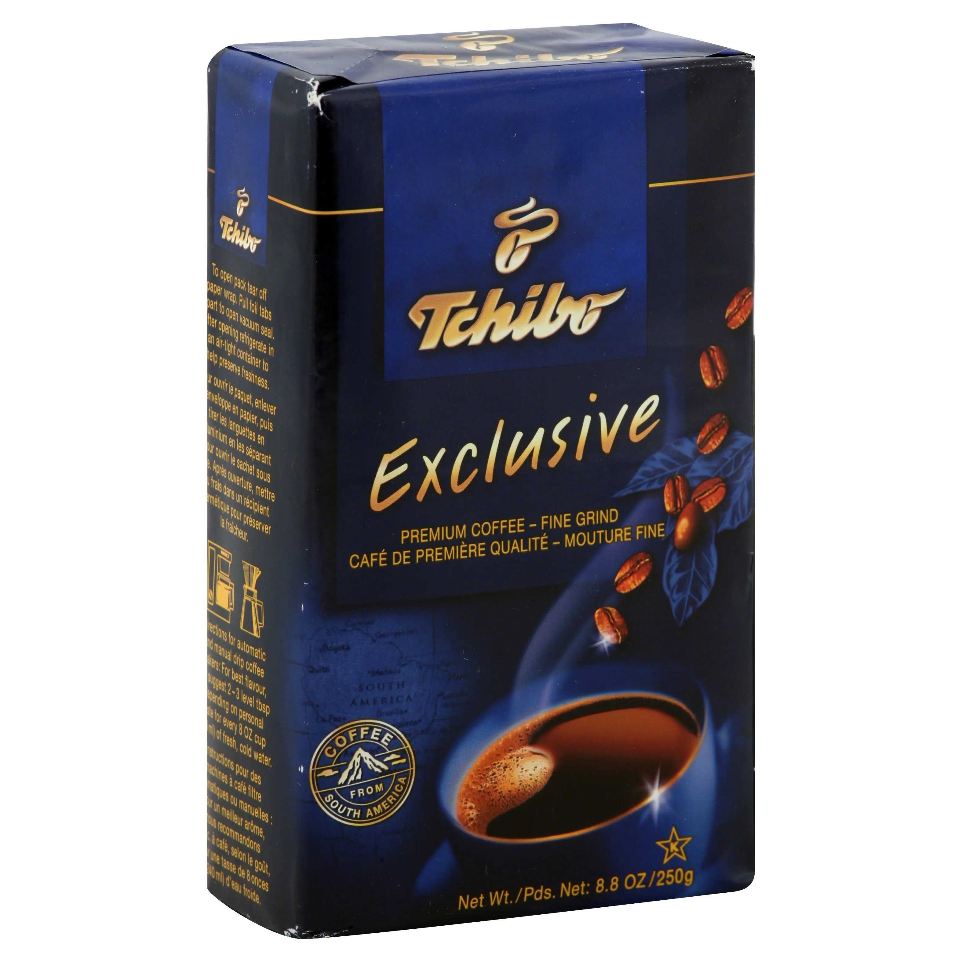 Tchibo Exclusive Coffee, Fine Grind - 8.8 oz