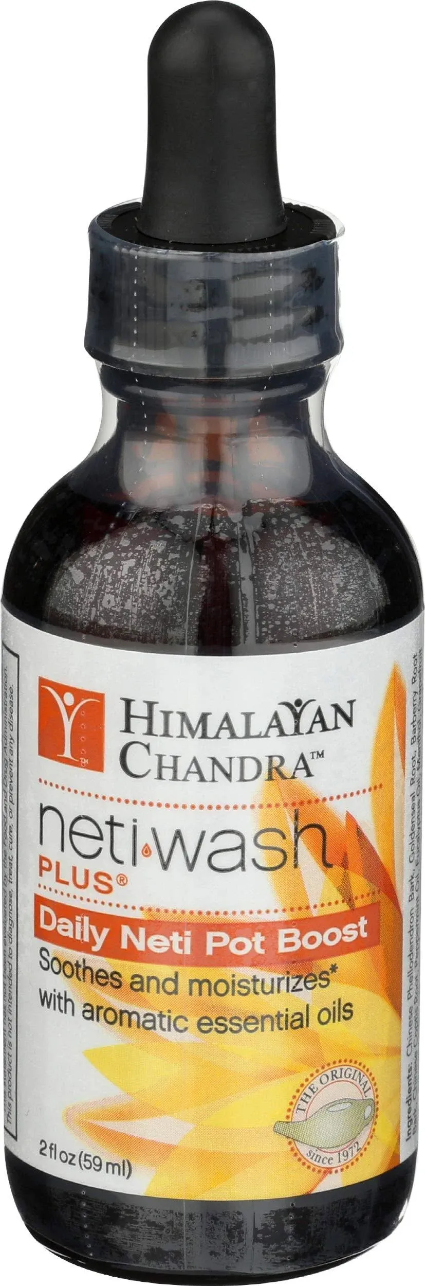 Himalayan Chandra Neti Wash Plus Daily Neti Pot Boost, 2 Oz