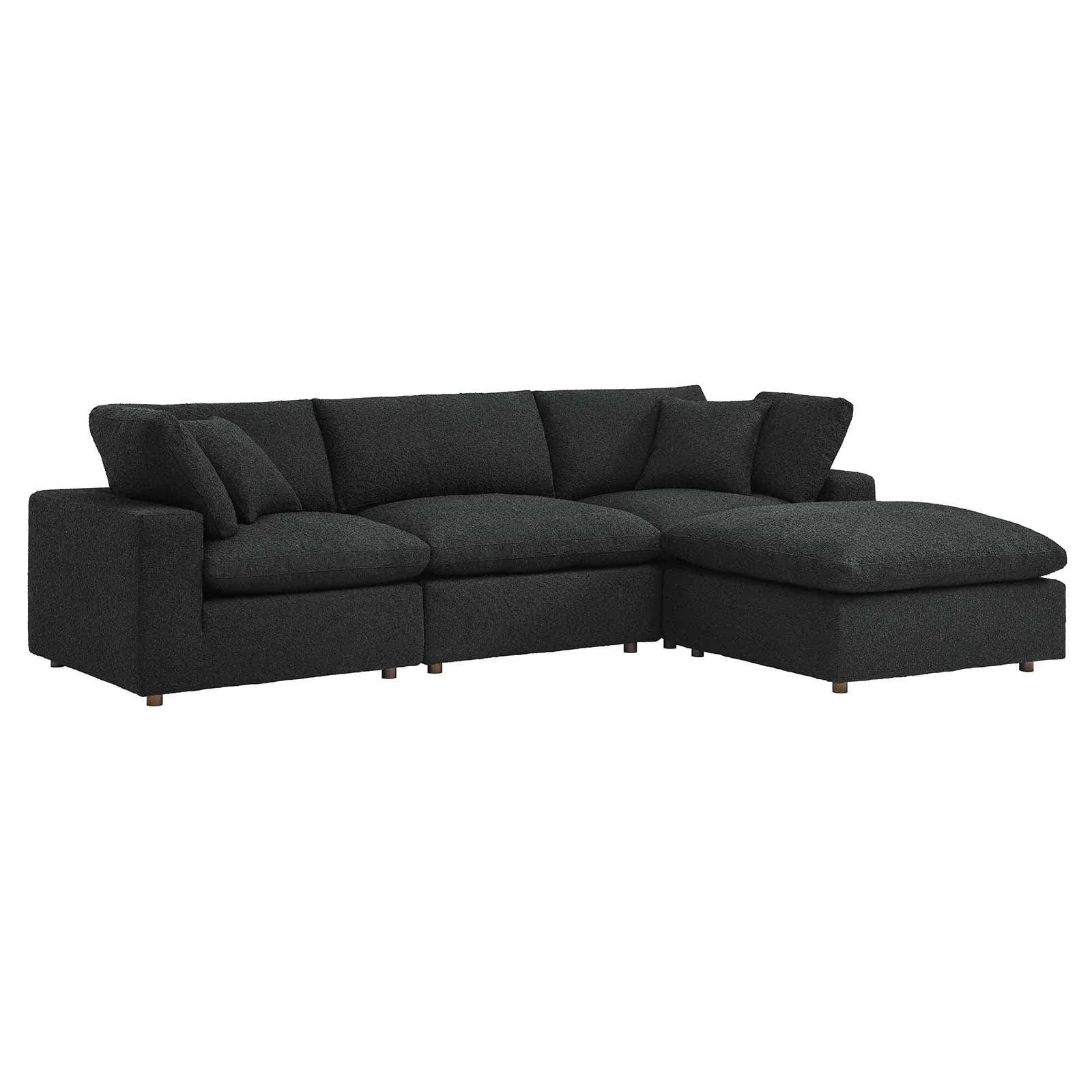 Modway Commix 4 Piece Sectional Sofa Set