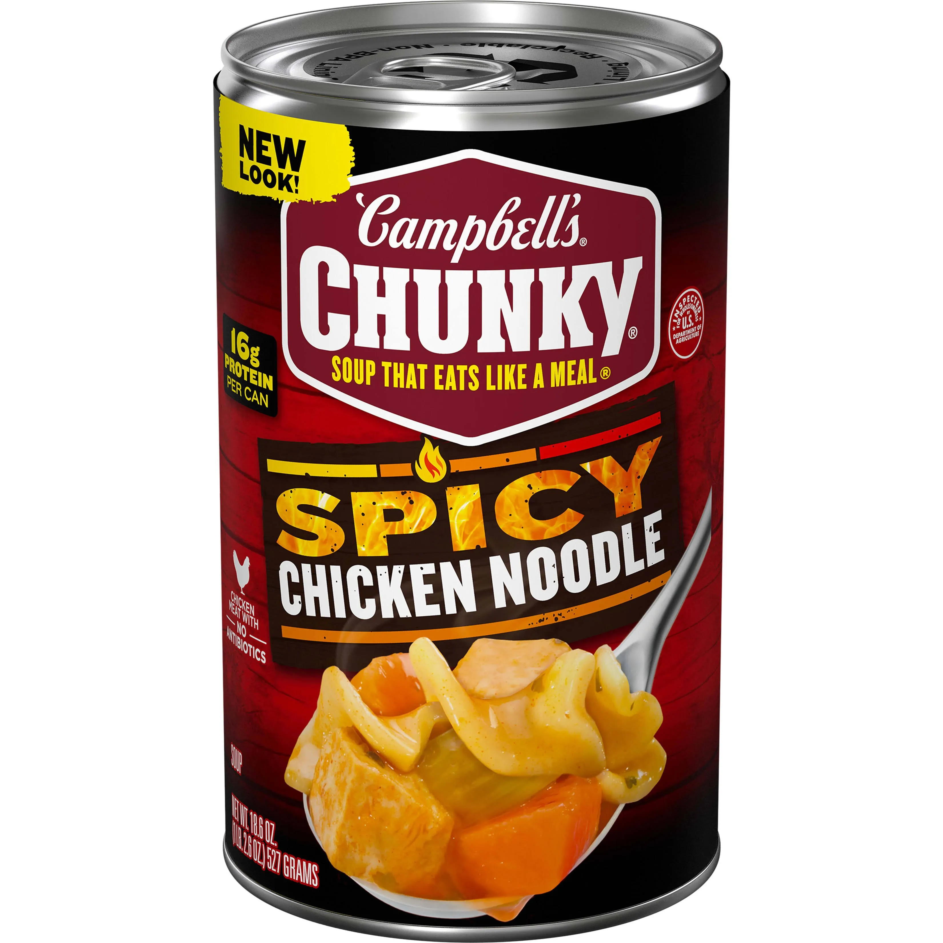 Campbell's Chicken Noodle Spicy Soup, 18.6 oz