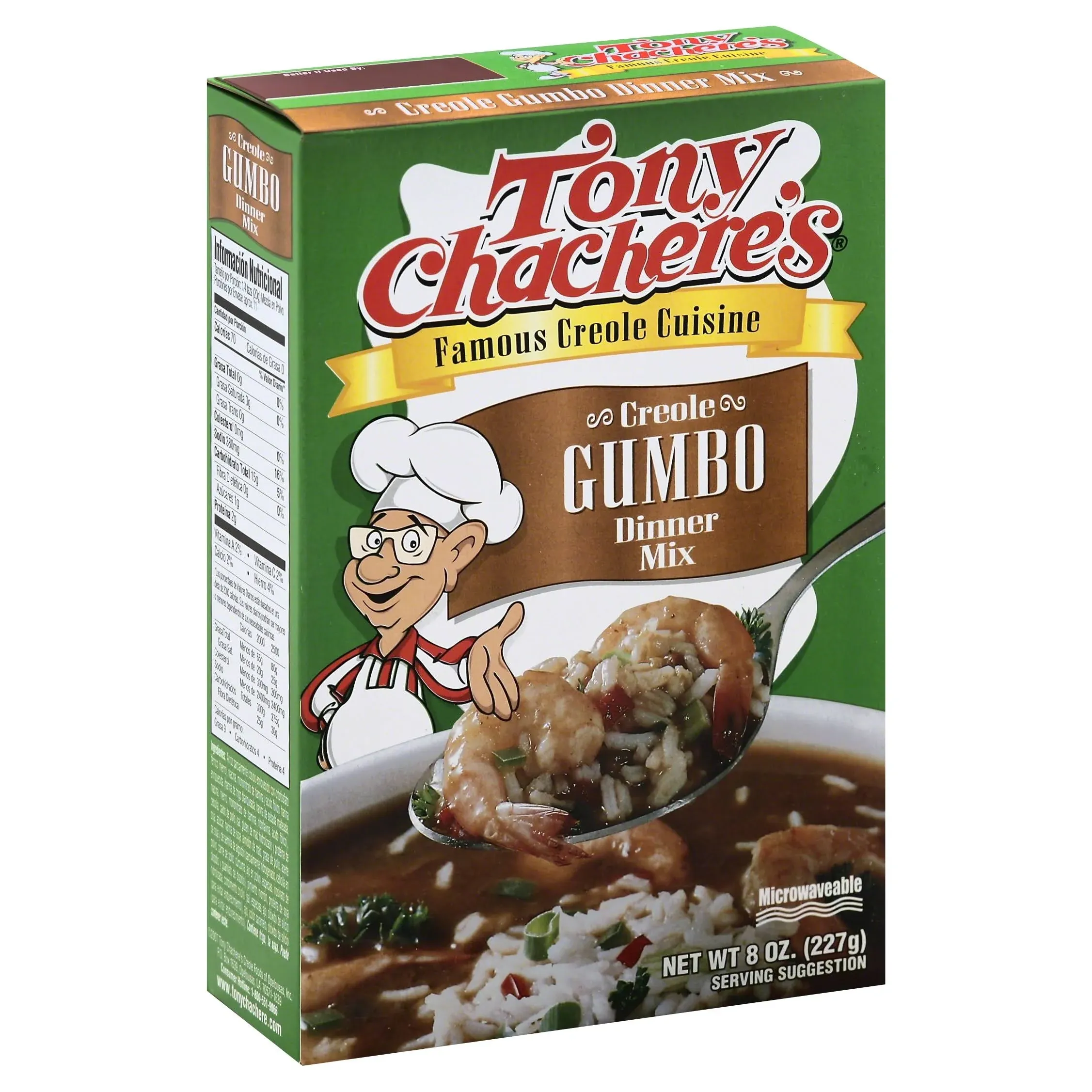 Tony Chachere's Tony Creole Gumbo Base Mix