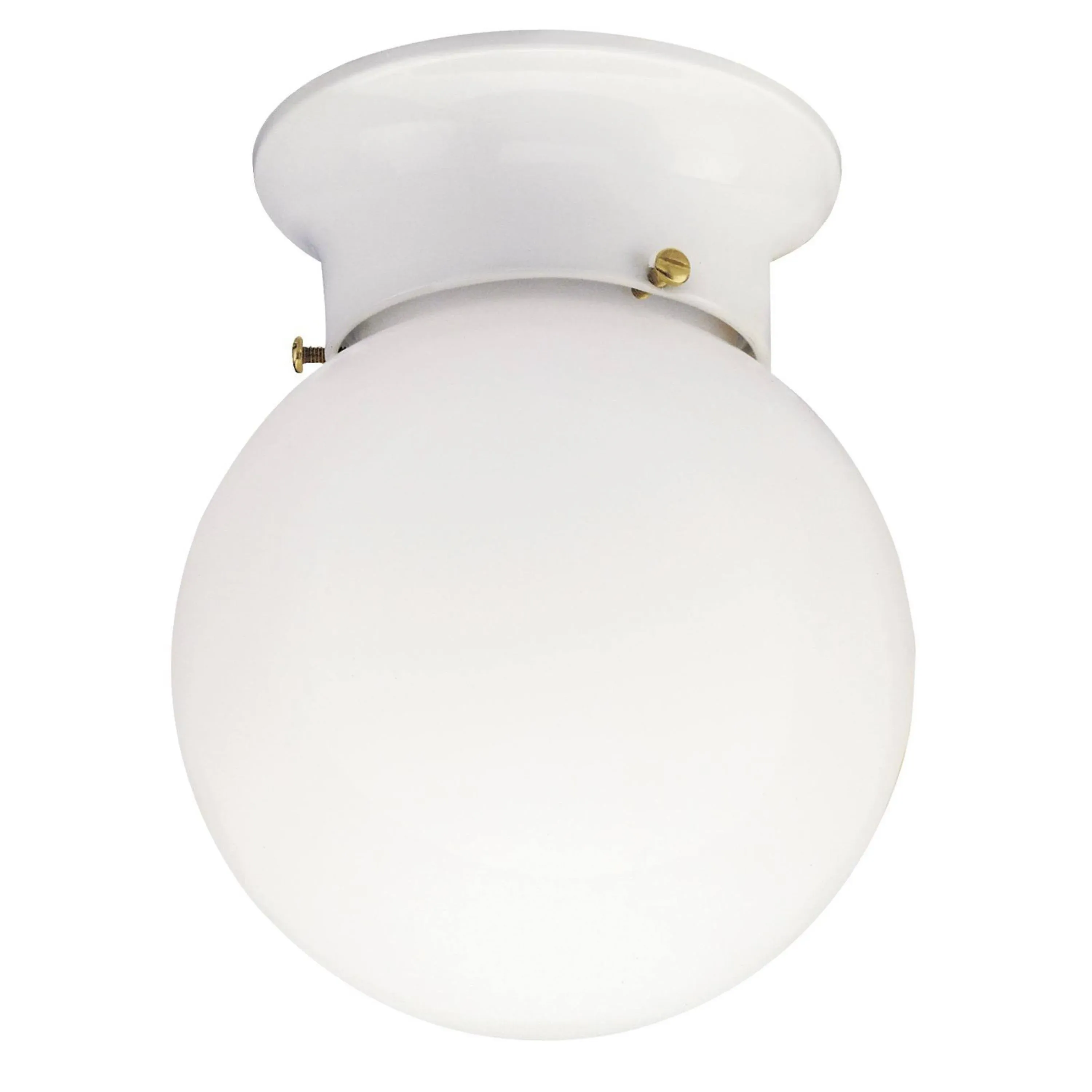 Westinghouse 67208 Interior Flush Mount Ceiling Fixture With Pull Chain, 6"